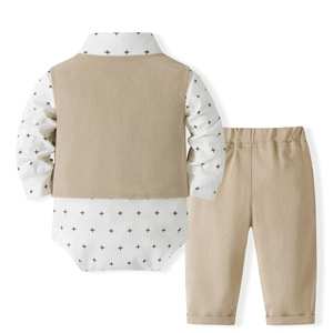 Combinaison de Noël pour bébé de 0 à 24 ans, pantalon une pièce, <span class=keywords><strong>tenue</strong></span> de fête pour le premier anniversaire des garçons - Product Image 2