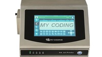 Impresora de inyección de tinta Cij industrial de alta velocidad Código de lote Máquina de código QR para impresión de etiquetas Ropa de metal usada