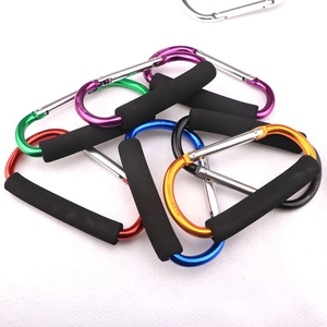 9*135Mm Lớn D Shape Buggy Clip <span class=keywords><strong>Carabiner</strong></span> Với Bọt - Product Image 6
