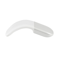 Souris ergonomique pliable sans fil avec souris tactile optique à arc silencieux de 2.4Ghz pour PC portable