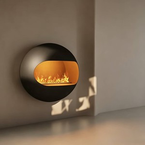 Cheminée murale décorative avec design à haute efficacité énergétique, conception durable et longue durée de vie, facile à utiliser - Product Image 3