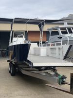 Bateau de débarquement en aluminium Allsealion 5,8 m/19 pieds, bateau de travail de transport de marchandises, bateau de débarquement de 5 m à vendre