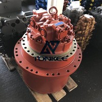 Rakitan Motor Penggerak Excavator TONKEE MSF-180VP-6000 Final Drive untuk Suku Cadang SK350 SH300A3 SH350
