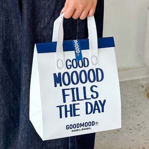 Sac fourre-tout isotherme réutilisable personnalisé en non-tissé résistant à la déchirure avec logo personnalisé pour café, supermarché, restaurant - Product Image 5