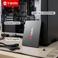 Unidad de Estado Sólido Interna Taimi Seamless Operation de 2.5" SATA 3 SSD de 512 GB para Respuesta Rápida de Aplicaciones y Multitarea en PC