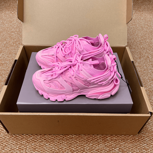 Sneakers unisexes blanches à lacets épais avec semelle intermédiaire en mesh, semelle extérieure en PVC/Phylon, amortissantes, toutes saisons, décontractées, sportives, Balenciagas - Product Image 3