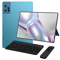 Tablette PC 14 pouces Pro16 MAX Android 15 5G WiFi 12 Go 512 Go avec clavier et télécommande, idéale pour le télétravail