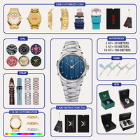 Montre personnalisée avec logo, montres-bracelets classiques de luxe, montre homme, mode, montre à quartz de haute qualité pour hommes