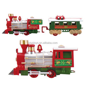 תליית חג המולד רכבת קול אור אור רכבת צעצוע רכבת סביב הרכבת רכבת חשמלית רכבת רכבת - Product Image 3