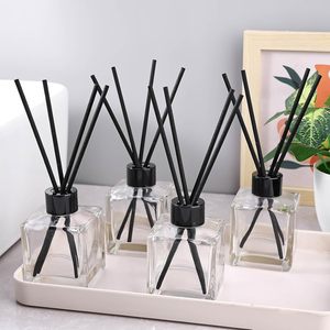 Home Fragrance Osmanthus Jasmine Perfume Natural Essential Oil <b>Reed</b> <b>Diffuser</b> Glass Mini 50ml BPA Free Gift Box - Product Image 2