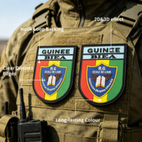 Vente en gros de patchs 3D gaufrés personnalisés en PVC souple pour vêtements, logos de marque, étiquettes en caoutchouc de silicone souple et badges