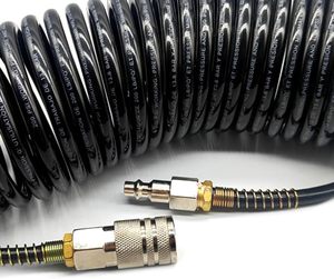 Qeunrtiy 1/4 NPT adaptateur <span class=keywords><strong>pneumatique</strong></span> ajusteur 5mm X 8mm X 7.5M bobine de gonflage compresseur de tuyau d'air personnalisable produit OEM - Product Image 2