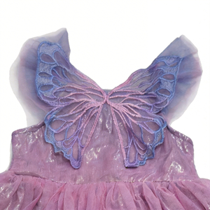 Vestido de princesa brillante para niñas, capas de lentejuelas y tul, diseño dulce, ideal para fiestas de cumpleaños y actuaciones <span class=keywords><strong>en</strong></span> el escenario - Product Image 3