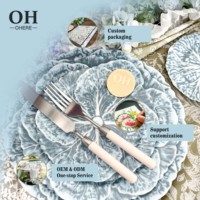Services de table populaires en porcelaine fine (Bone China) pour mariages de luxe, événements et réceptions