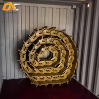 Chaîne de chenille, maillon de chenille pour excavatrices des séries ZX120/ZX210/EX100-1/EX120, pièces de machines de construction - Norme OEM, garantie 1 an