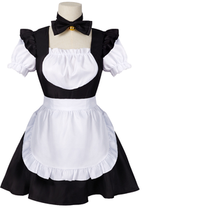 Nouveaux costumes de rôle de femme de chambre unisexes pour la télévision et le cinéma, motifs de personnages, costumes en polyester, robes pour Halloween, spectacles de scène, BDSM - Product Image 1