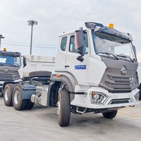 Camion tracteur routier Sinotruk Howo NX 400HP 6x4 LHD Diesel neuf à 10 roues, modèle 2019