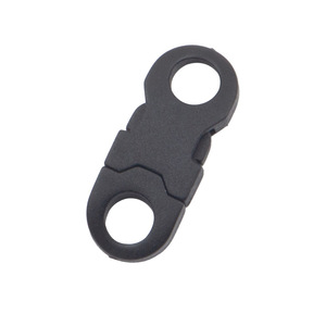 Boucle de collier pour animaux de compagnie en plastique POM 5 mm Courbée à libération rapide Petite taille - Product Image 3