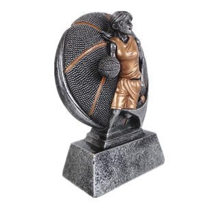 Shunxu resina femminile <span class=keywords><strong>basket</strong></span> trofeo donna giocatore premio fabbrica produttore - Product Image 2