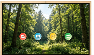 65 Inch All-in-One Video Conference Display 13MP Camera Smart <b>Board</b> Infrared Touch 8GB+128GB Aluminum Alloy Frame - Product Image 5