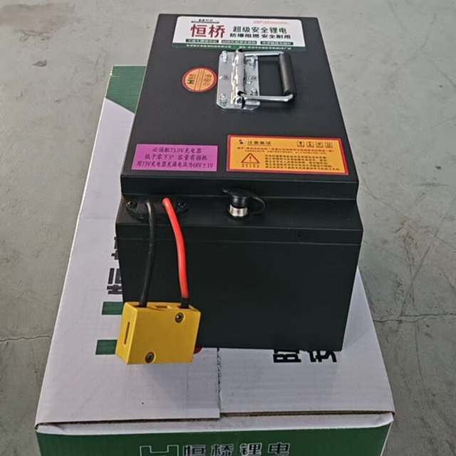 Hengqiao 60V 58Ah Lifepo4 Battery pack for 75 per sent importers option