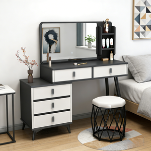Table de toilette moderne minimaliste multifonctionnelle compacte pour le maquillage - Product Image 1