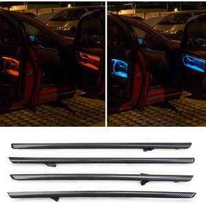 BMW 3 Serisi için F30 F31 Araba Kapısı Led 2 Renk Turuncu ve Mavi İç Ortam Aydınlatma Kaplama Lambaları - Product Image 1