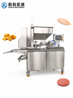 Machine automatique haute capacité Henco pour la formage de coupes de viande, nuggets de poulet, galettes de hamburger, saucisses et galettes de poisson, 100-1000 kg/h
