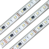 Lampu Strip LED COB RGB Addressable Premium Gouly DC12V Fleksibel, Pita Lampu dengan CRI 90 Tinggi untuk Dekorasi Arsitektur Profesional