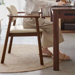 Ingrosso ristorante nordico nero in Rattan solido in legno moderno con sedie da pranzo di lusso lato <span class=keywords><strong>Cherner</strong></span> - Product Image 5