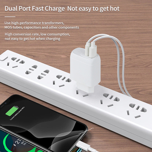 Personalizar logotipo EE. UU. UE 20W EE. UU. Enchufe PD <span class=keywords><strong>USB</strong></span> <span class=keywords><strong>C</strong></span> Puerto dual <span class=keywords><strong>USB</strong></span> Cargador de pared Tipo <span class=keywords><strong>C</strong></span> Pd20w Cargador rápido - Product Image 4