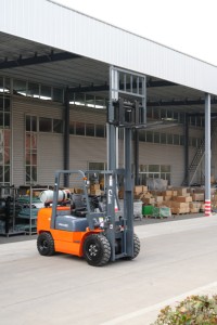 รถยก cjlift 2 2.5 <span class=keywords><strong>3.5Ton</strong></span> เครื่องยนต์ K25 <span class=keywords><strong>Nissan</strong></span> montacarga LPG รถยกแก๊สเบนซิน - Product Image 2