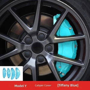 Copri Pinze Freno in Lega di Alluminio per Tesla Model 3 e Model Y Versione Precedente, Multicolore, Decorativi e Protettivi - Product Image 4