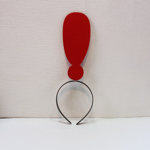 Supporto per il concerto punto esclamativo per la fascia per capelli punto <span class=keywords><strong>interrogativo</strong></span> Hairpi Selfie Prop ragazza carina per scattare foto strumento di freccia creativa - Product Image 4