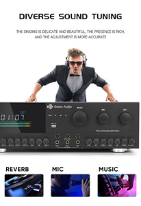 GAP-EK6000 chuyên nghiệp khuếch đại âm thanh Preamplifier Công suất âm thanh karaoke khuếch đại với USB BT MP3 - Product Image 6