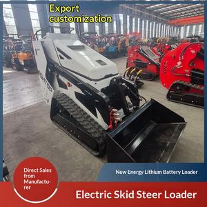 เครื่องขุดร่องดินอเนกประสงค์แบบขนถ่ายด้านหน้าอัจฉริยะ ใช้แบตเตอรี่ลิเธียม สำหรับรถตักขนาดเล็กจากโรงงาน SOURCE - Product Image 1