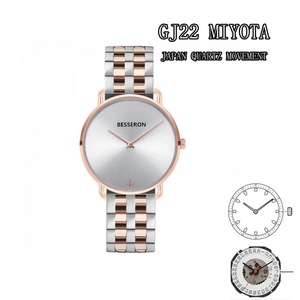 Montres à quartz de marque Singapore Movement, Bell and Rose Relojes De Mujer, montres à quartz pour femmes - Product Image 3