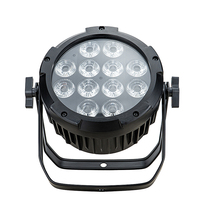 Prix d'usine 12 pièces LED Par Light étanche, 12 pièces 18W LED Par Light sans fil étanche à batterie pour mur