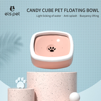 Gamelle flottante automatique anti-poussière pour chats et chiens, à levage automatique, directement du fabricant