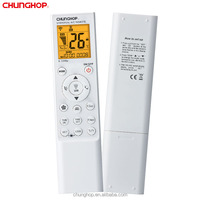 Télécommande universelle pour climatiseur CHUNGHOP K-2098E avec écran LCD, minuterie, lumière LED et fonction de verrouillage