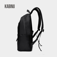 Sac à dos pour ordinateur portable avec logo personnalisé, plusieurs poches zippées, look simple, vente chaude