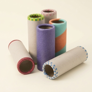 Moisture Resistant 73x3.5x180mm POY Yarn Tube Smooth Cardboard Carrier For Friction Free Winding Reliable Vietnam OEM - Product Image 1