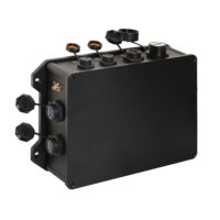 Mini PC Industrial IP68 Totalmente Impermeable Sin Ventilador, Mini Computadora de Escritorio Integrada, Microcomputadora de Escritorio, DC 12V J1900 ITX Placa Base 4G/Wifi