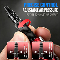 Pistolet à air comprimé à connexion directe au compresseur d'air pour un nettoyage efficace, mini-pistolet pneumatique portable