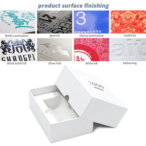 Biểu Tượng Tùy Chỉnh In Từ Tông Gấp Màu Trắng Điện Thoại Trường Hợp Bao Bì Hộp Điện Thoại Di Động Hộp - Product Image 4