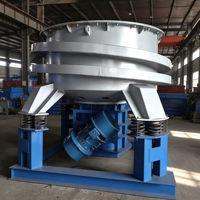 Séparateur de sable de fonderie multifonctionnel vibrant pour la reconditionnement du sable usagé, machine de fonderie métallurgique pour usine de fabrication