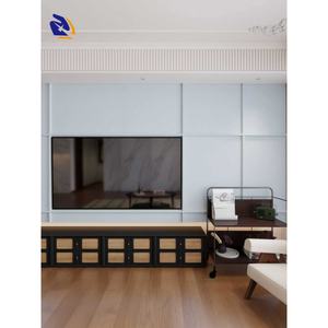 Film décoratif moderne en <span class=keywords><strong>PVC</strong></span> couleur Morandi avec motif marbre pour panneaux muraux, bureaux et hôtels - Non adhésif - Product Image 4