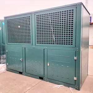 Condensador evaporativo Evaporador Línea de producción Frecuencia DC Máquina de soldadura Condensador evaporativo