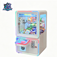 Machine à griffes 2-en-1 à monnayeur, distributeur de prix, combo d'arcade commercial, cadeau promotionnel à vendre