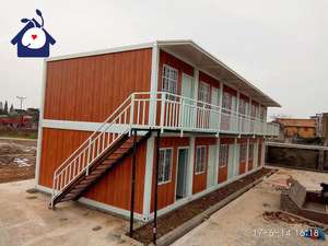 Casa de contenedores modulares de lujo, casa desmontable de 20 pies, casa pequeña prefabricada, casa prefabricada para acampar, contenedor desmontable - Product Image 5